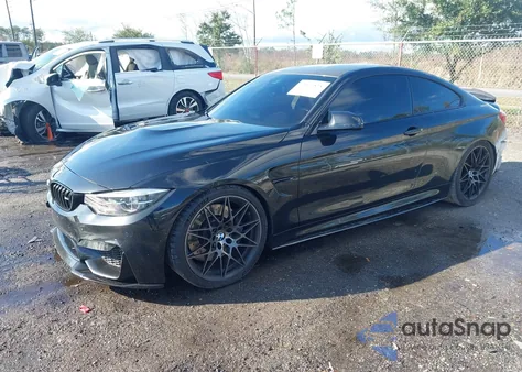 2019 BMW M4 из США, поврежденный, VIN WBS4Y9C51KAG67111